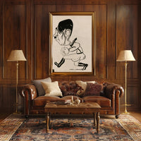 Caricature of a Historical Figure Poster PosterGoat