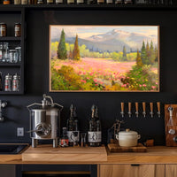 Serene Mountain Landscape Poster