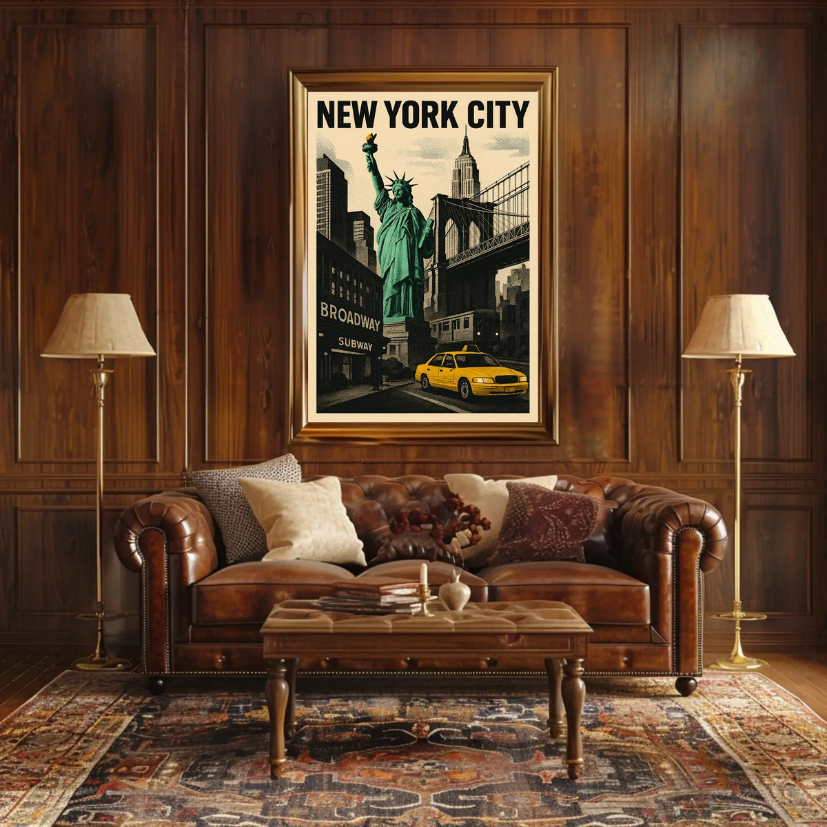 Iconic New York City Poster