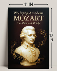 Wolfgang Amadeus Mozart The Maestro of Melody Poster PosterGoat