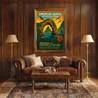 Explore the Unseen Pacific Paradise Travel Poster
