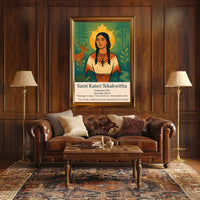 Saint Kateri Tekakwitha Poster PosterGoat