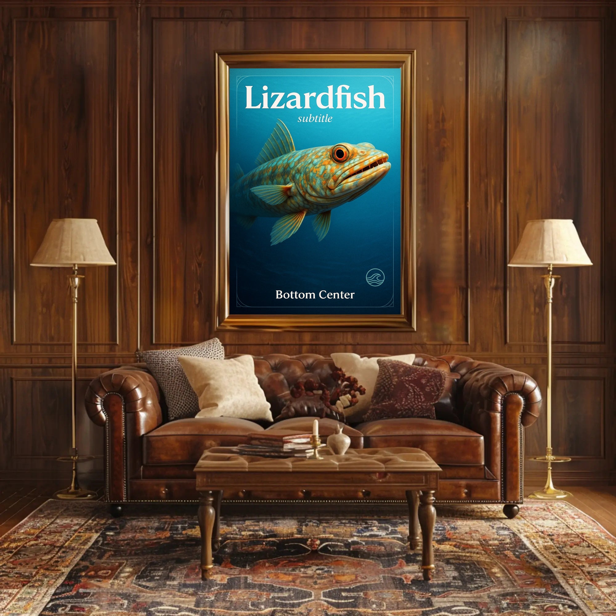 Lizardfish Poster PosterGoat