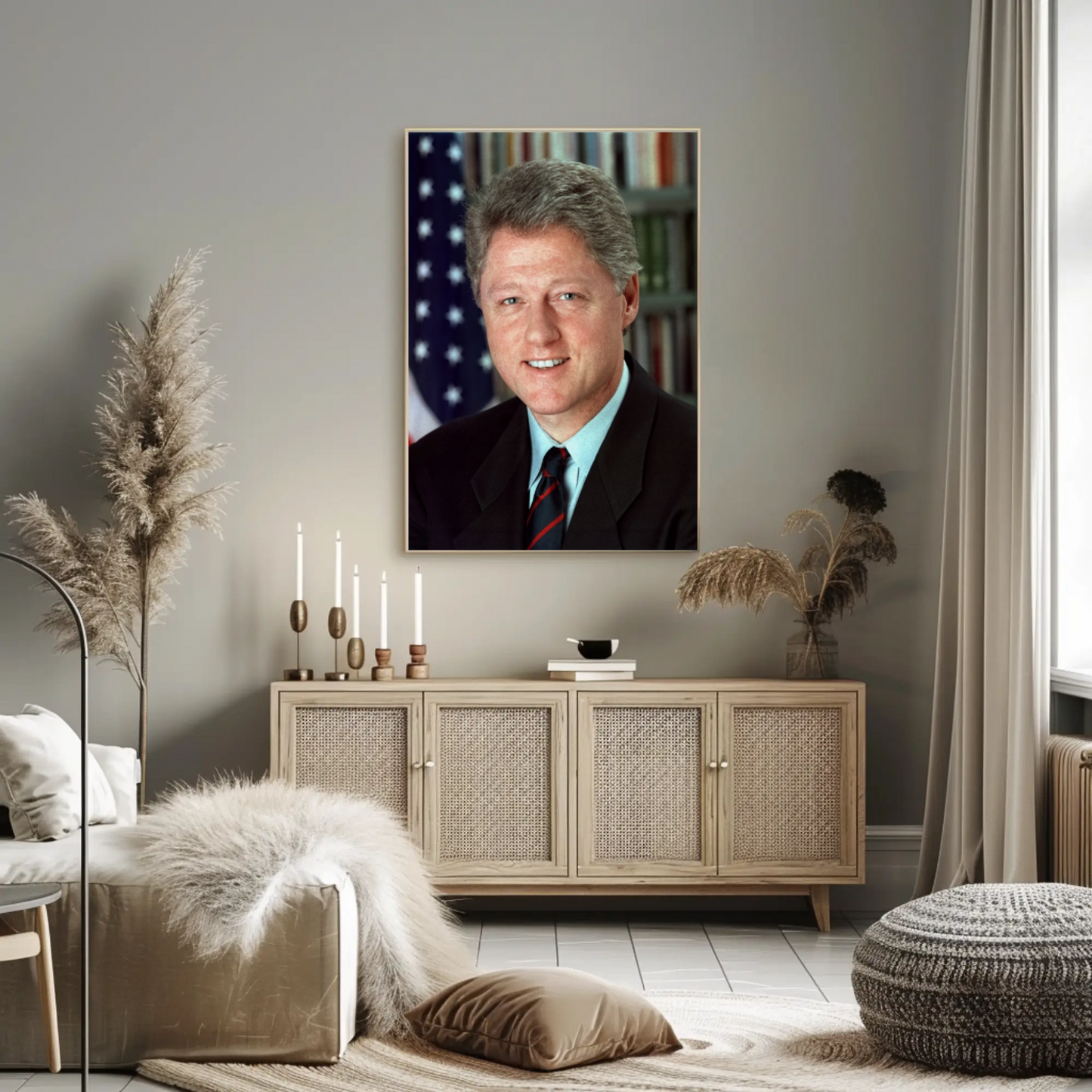 William Clinton 42nd President Of The United States Photo