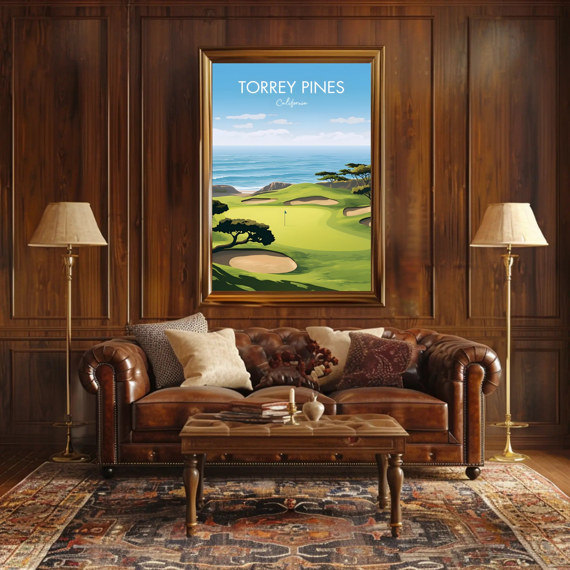 Torrey Pines Scenic View Poster