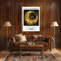 William Morris Cotton Prints Exhibition Poster