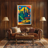 Vibrant New York City Poster