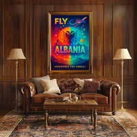 Fly Albania Experience the Unreal Poster