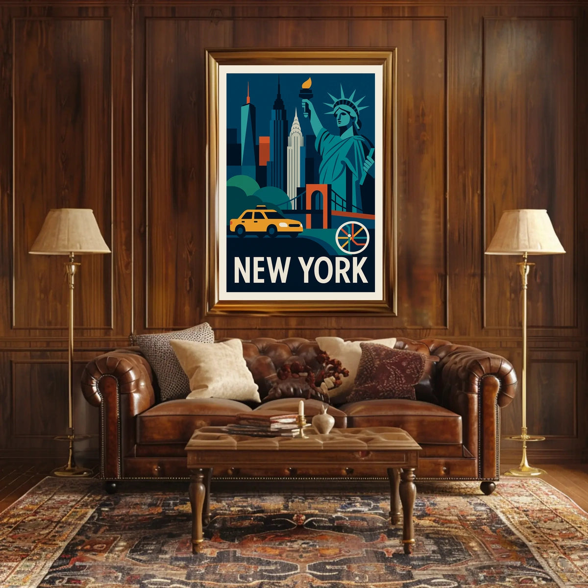 Iconic New York City Poster