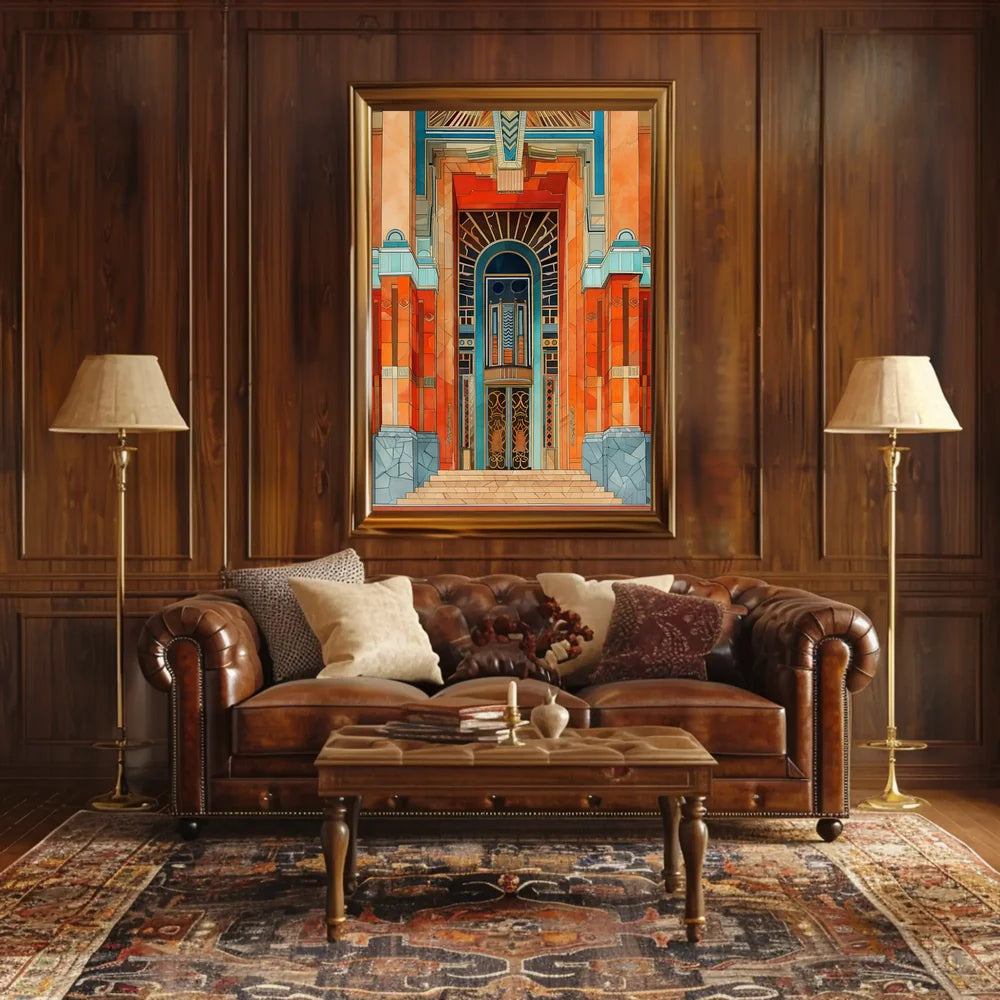 Vintage Joe Cline Music Concert Poster