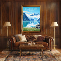 Glacial Serenity: Glacier Bay National Park Poster