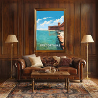 Dry Tortugas Scenic Adventure National Park Poster