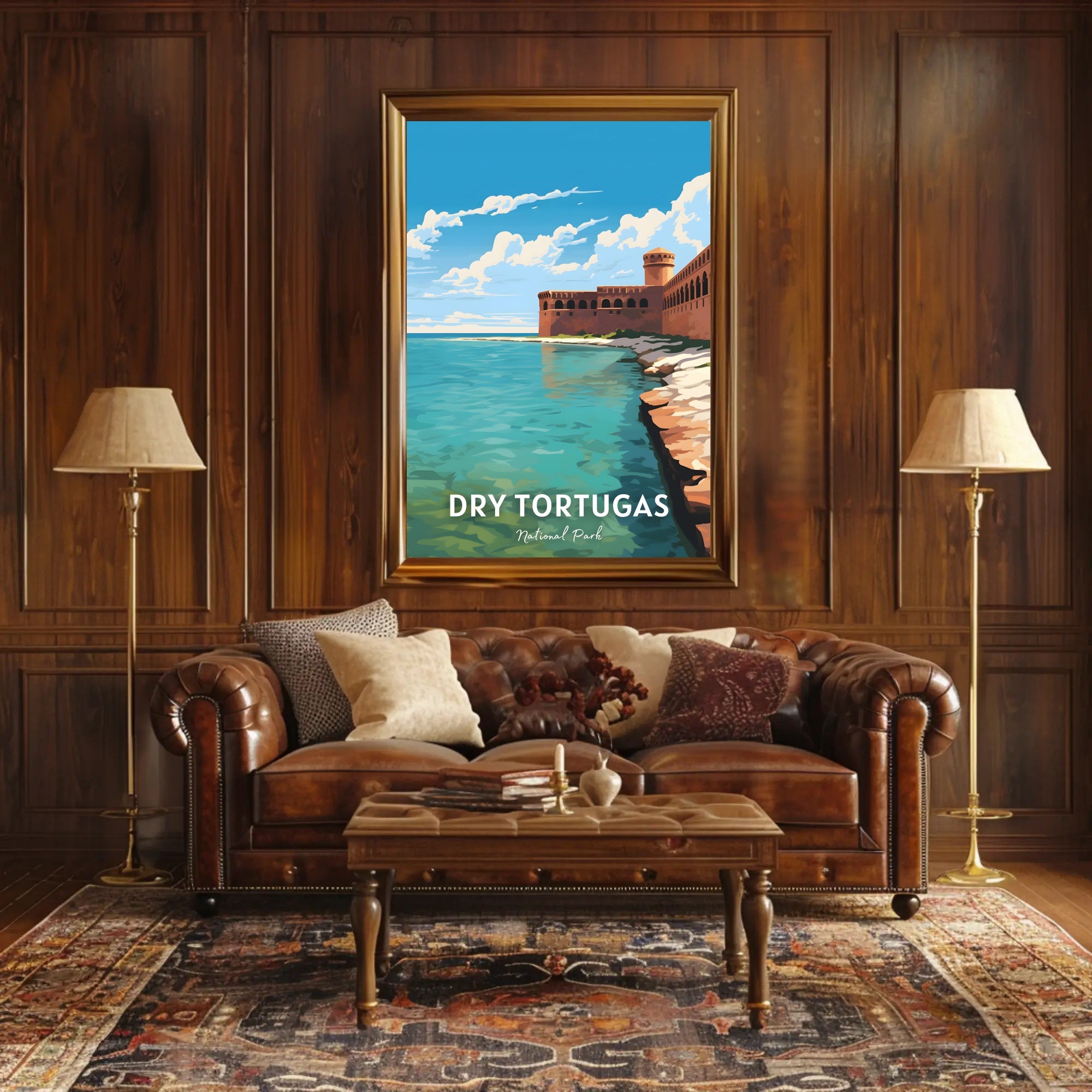Dry Tortugas Scenic Adventure National Park Poster
