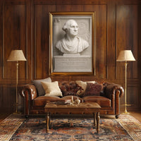 George Washington Bust Classical Historical or Presidential Poster