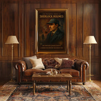 The Enigmatic World of Sherlock Holmes Poster