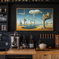 Whimsical Surreal Landscape Art Fantasy or Mythology Poster