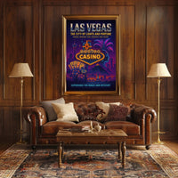 Las Vegas - The City of Lights and Fortune Poster PosterGoat