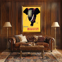 Pirelli Elephant Tire Poster