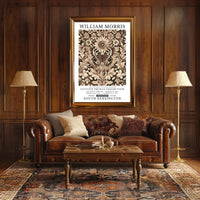 William Morris 19th Century Cotton Prints Poster