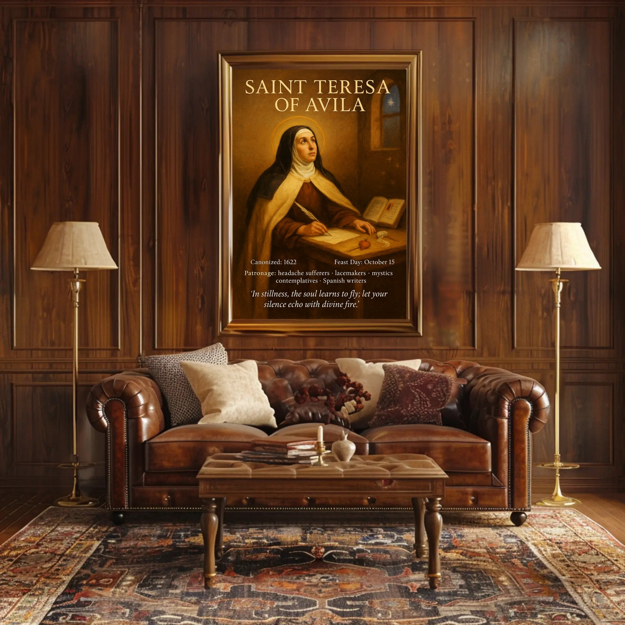 Saint Teresa of Avila Poster PosterGoat