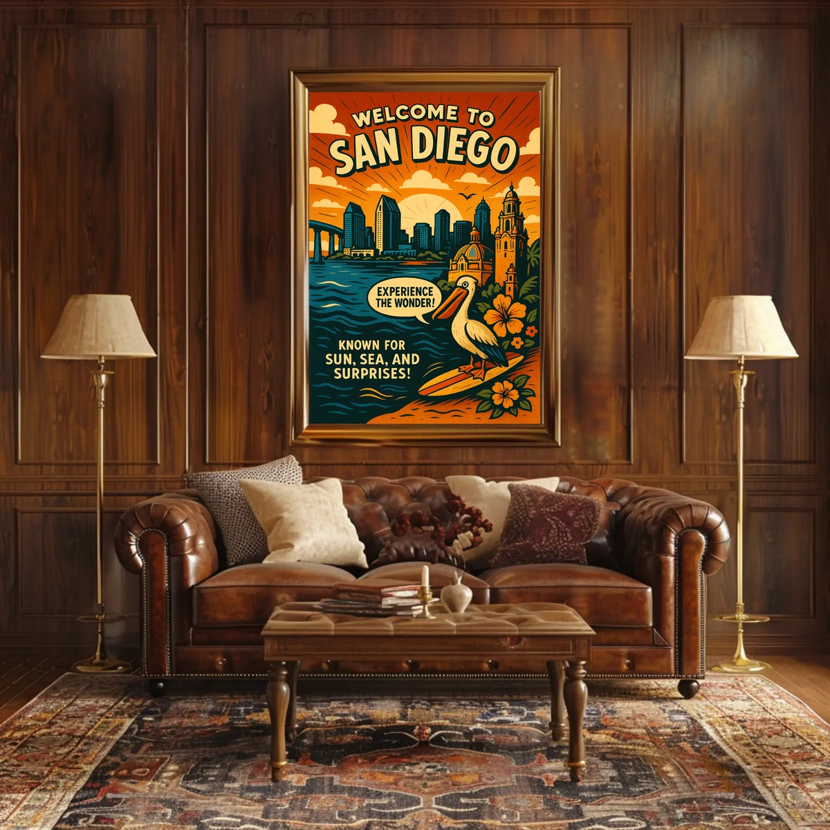Welcome To San Diego Poster