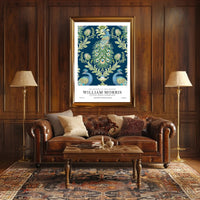 William Morris Cotton Prints Exhibition Poster
