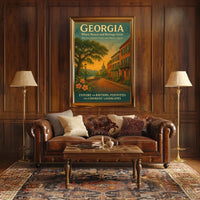 Discover GeorgiaS Timeless Beauty Poster