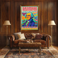 George Washington Father of His Country Poster PosterGoat