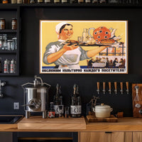 Welcoming Service for Every Visitor Poster