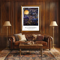 William Morris Cotton Prints Exhibition Poster