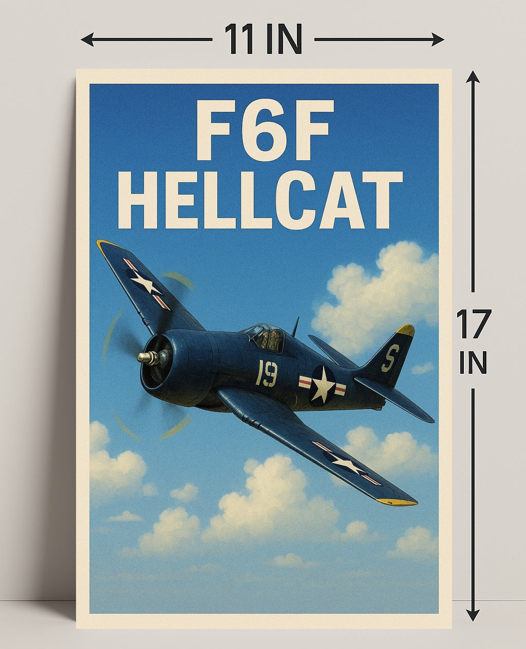 F6F Hellcat Poster PosterGoat