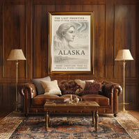 Alaska The Last Frontier Poster