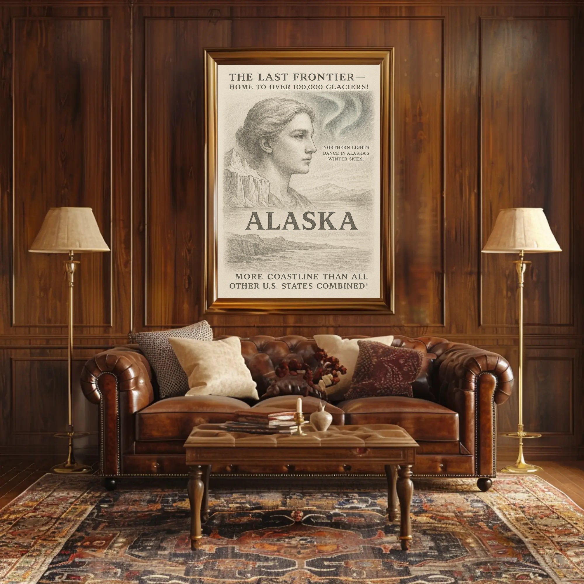Alaska The Last Frontier Poster