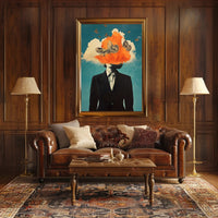 Surreal Transformation Poster Abstract Dream Wall Art