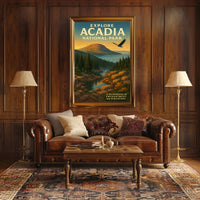 Explore Acadia National Park Poster