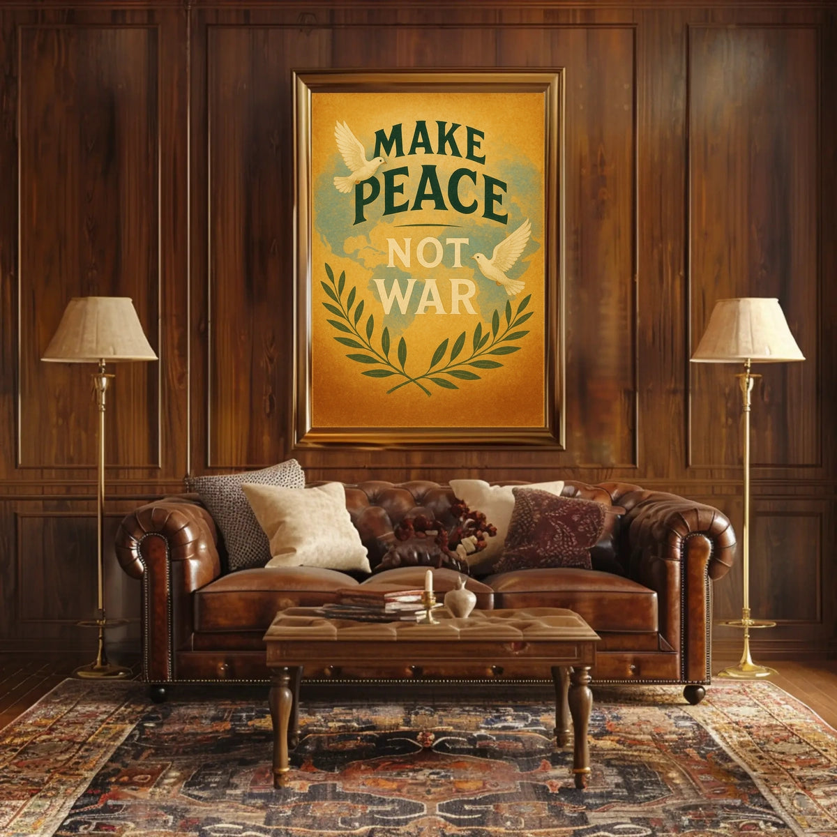 Make Peace, Not War Poster