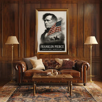 Franklin Pierce 14th President of the United States Reflections Poster