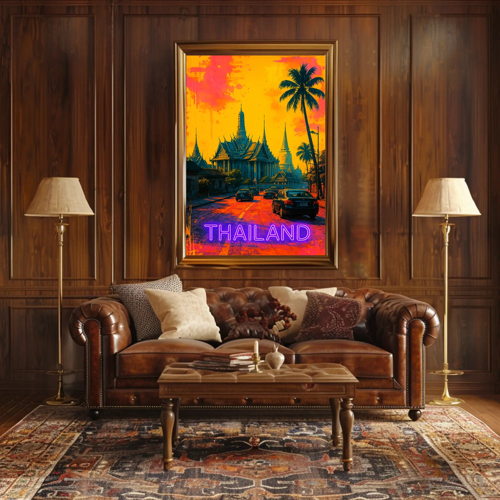 Vibrant Thailand Poster PosterGoat