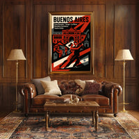 Buenos Aires Highlights Wall Art Print PosterGoat