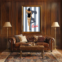 Capri Chic Summer Glamour Travel Poster PosterGoat