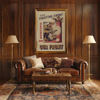 Homefront Support WWII Poster: A Symbol of Unity