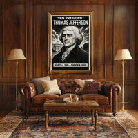 Thomas Jefferson 3Rd President Poster