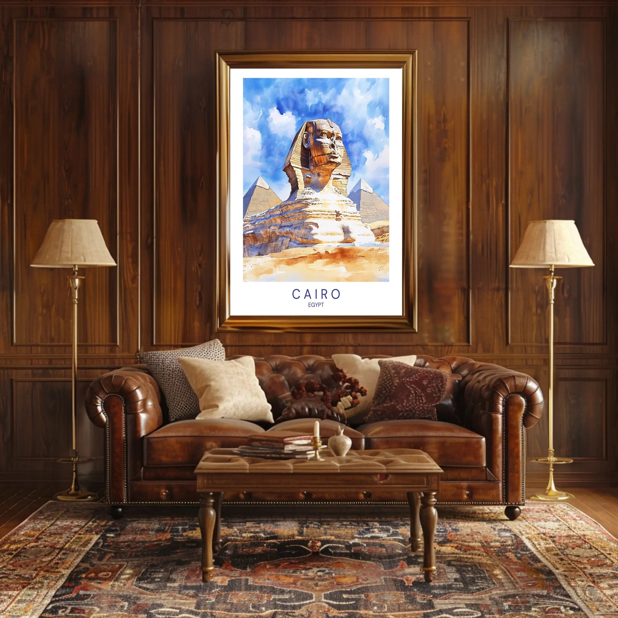 Majestic Cairo Poster PosterGoat