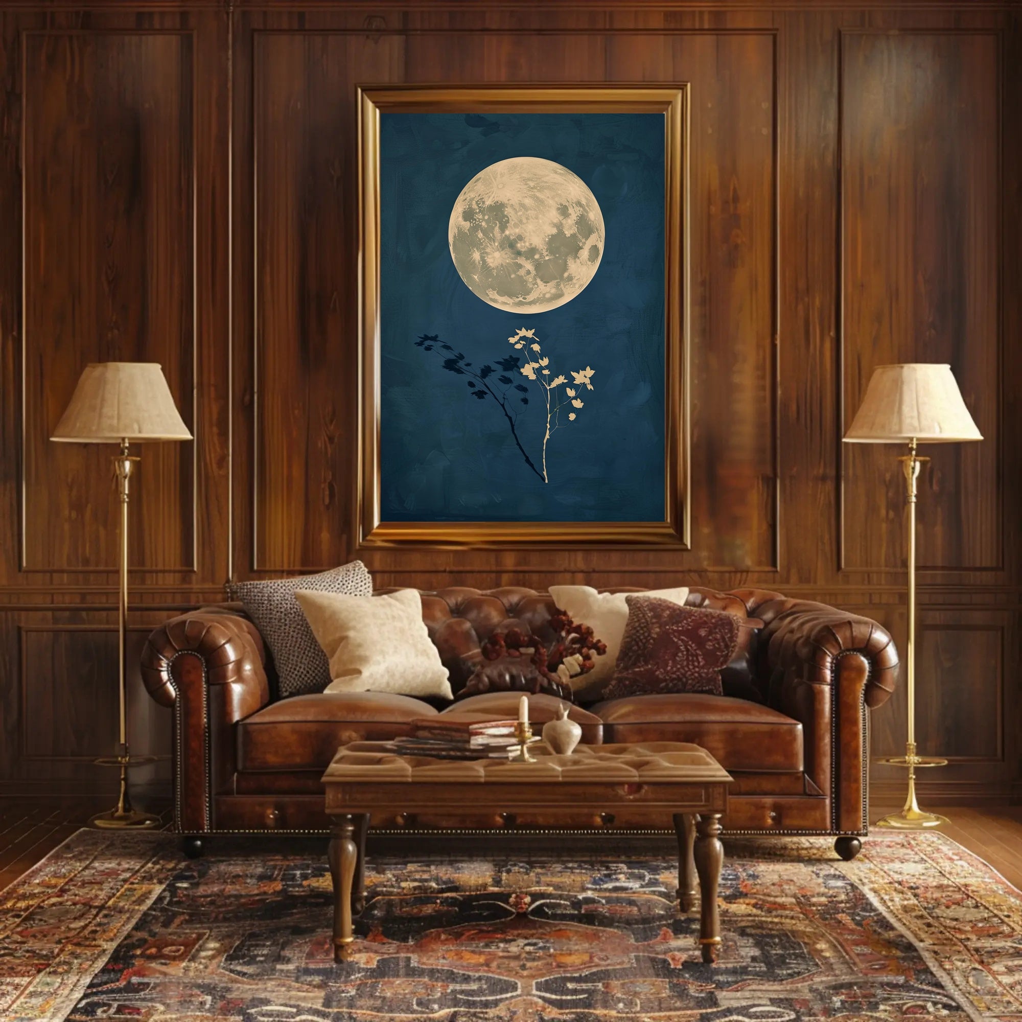 Moonlit Elegance Poster
