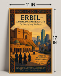 Erbil A Cosmopolitan Iraqi City Poster PosterGoat