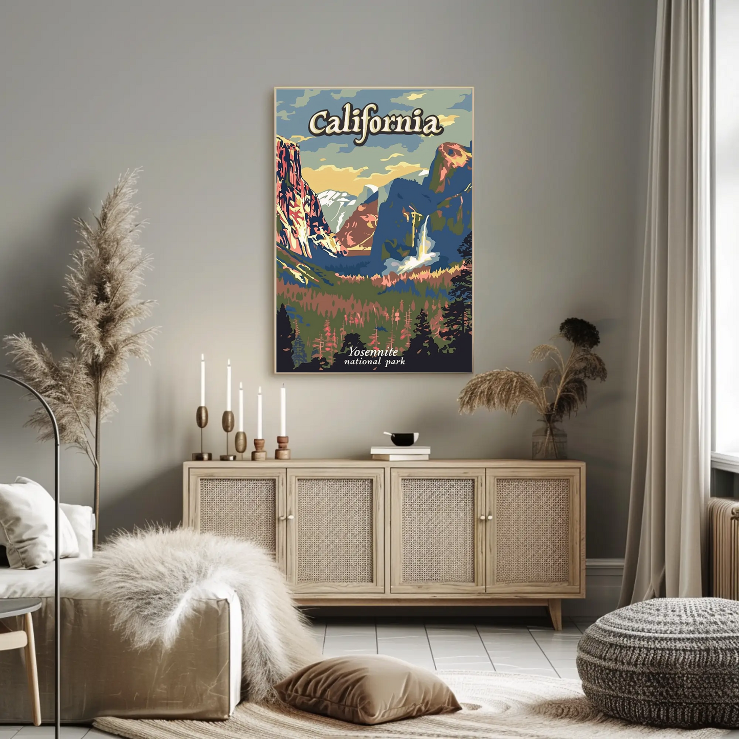 Yosemite National Park Poster