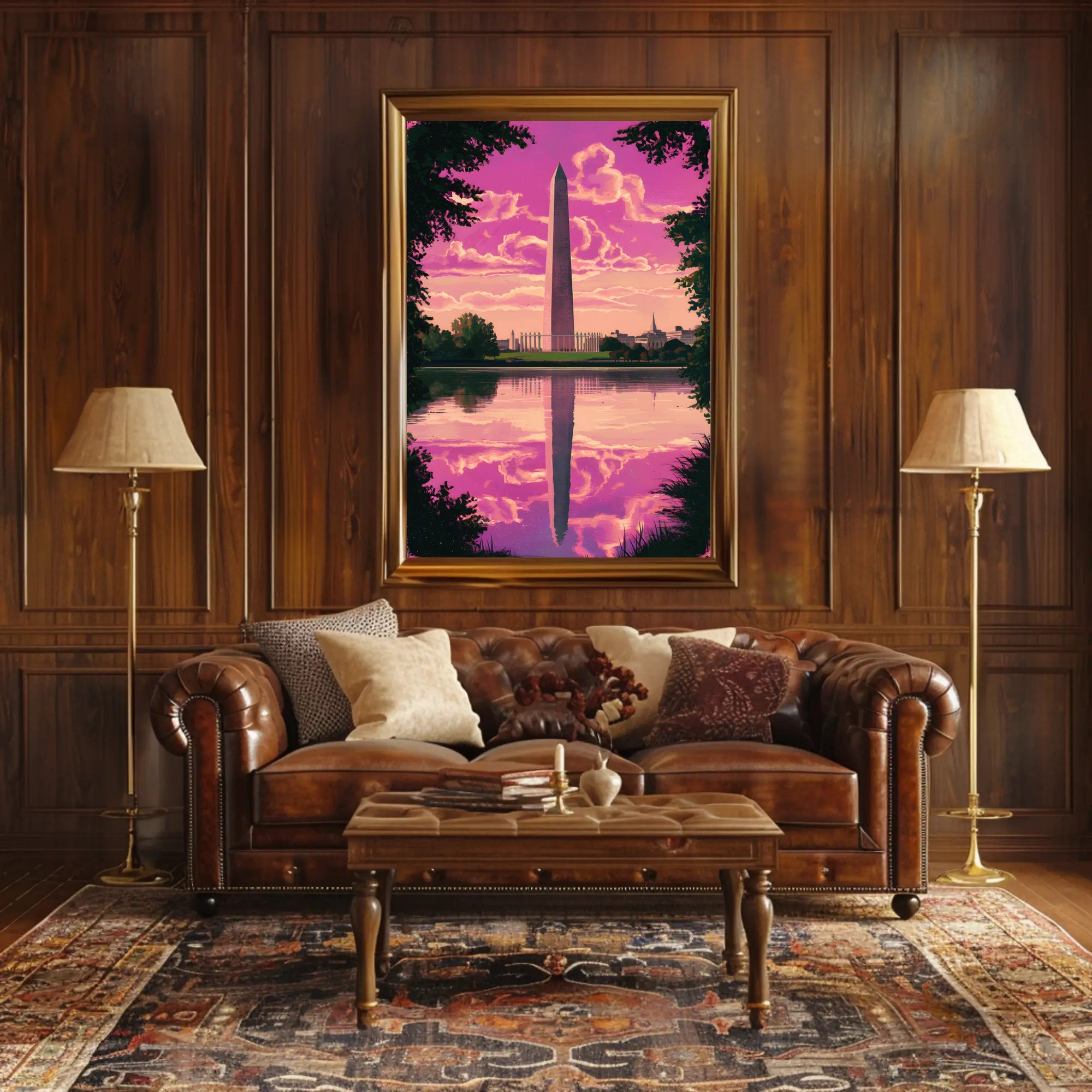 Twilight Reflections Poster