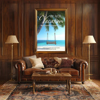 Beach Vacation Getaway Poster PosterGoat
