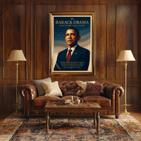 Barack Obama 44th President Political Poster