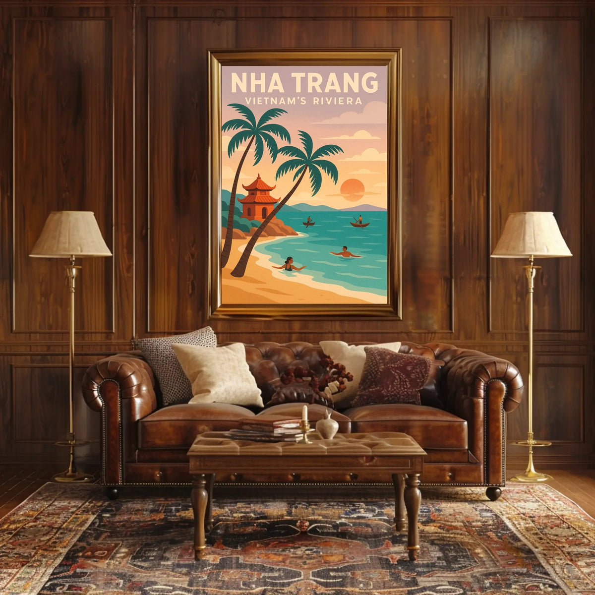 Nha Trang Vietnams Riviera Poster